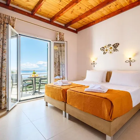 Elli Epavlis Private Pool Starlink Wifi Near Barbati Villa