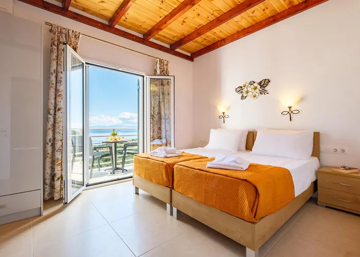 Elli Epavlis Private Pool Starlink Wifi Near Barbati Villa