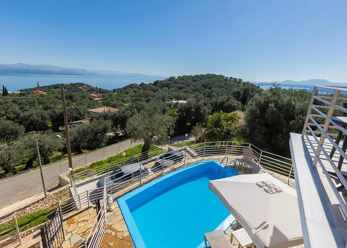Elli Epavlis Private Pool Starlink Wifi Near Barbati * Spartylas