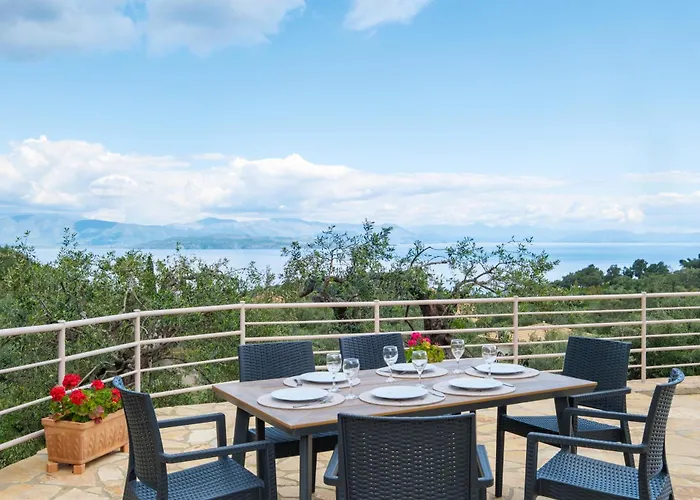 Elli Epavlis Private Pool Starlink Wifi Near Barbati Villa *