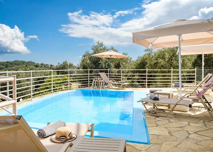 Elli Epavlis Private Pool Starlink Wifi Near Barbati Spartylas