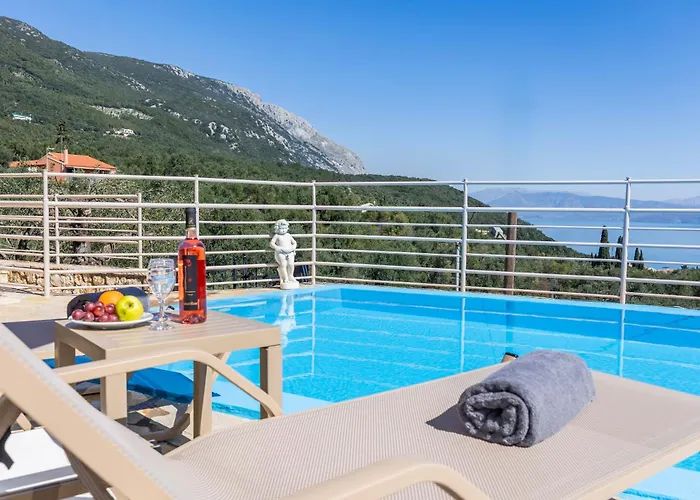 Elli Epavlis Private Pool Starlink Wifi Near Barbati * Spartylas