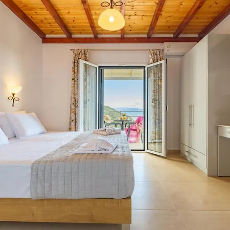 Elli Epavlis Private Pool Starlink Wifi Near Barbati Villa Ipsos